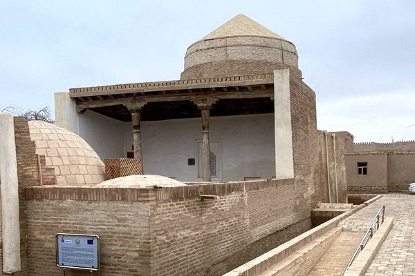 Masjid Bogbonli di Khiva dipulihkan dengan sokongan kewangan daripada EU